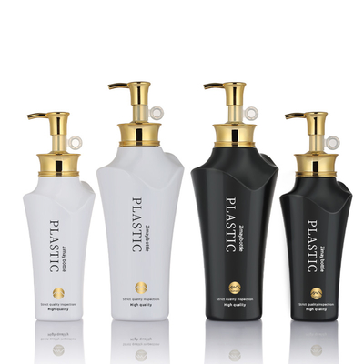 Grosir PET unik hibiki hitam kylie kosmetik kustom lotion kemasan botol sampo pompa emas