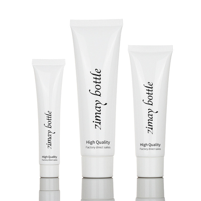 50ml 100ml 200ml PET Kosong Plastik Buram Squeeze Kosmetik Krim Tangan Lotion Pembersih Tabung Kemasan Uji