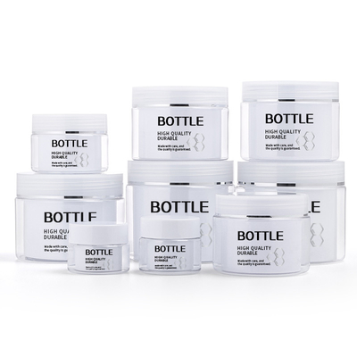 Stoples Dinding Wajah Tangan Rambut Losion Perawatan Kulit Rias Plastik Krim Jar Kosmetik