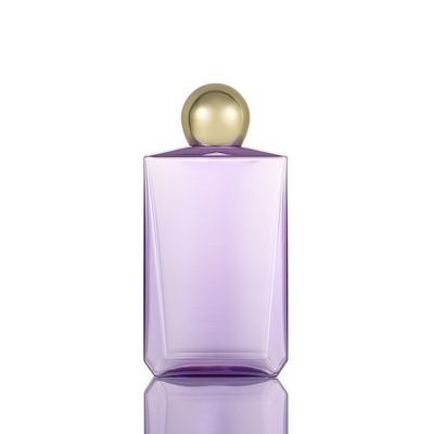 300ml 500ml Botol Parfum Atas Sekrup Berwarna-warni Dengan Tutup Emas