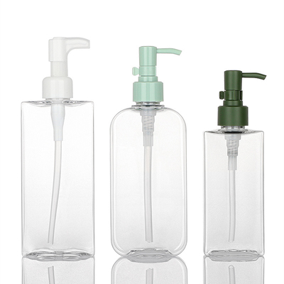 250ml transparan minyak esensial cleaner kosong toner sabun serum perawatan kulit lotion botol plastik