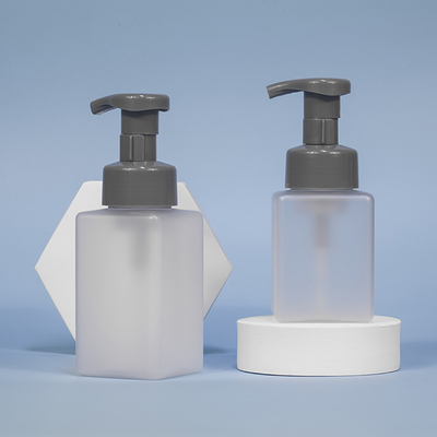 Botol Busa Kosmetik PET Daur Ulang Transparan Multiusage Lebar 60mm