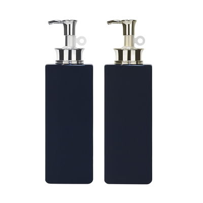 Botol Lotion Pompa Kosong ODM, Botol Lotion Hitam 580ML Dengan Pompa