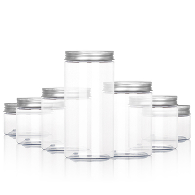 Wadah Krim Kosong Transparan Pengap Anti Bocor Kapasitas 8oz