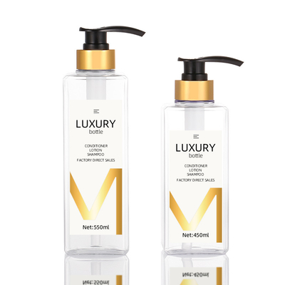 Botol Lotion Kosmetik PETG, Dispenser Pompa Botol Lotion Lebar 60mm