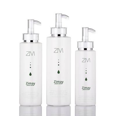 kosong 4 Oz Botol Lotion Plastik Bahan HDPE Dengan Pompa 58mm