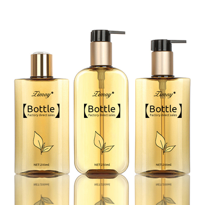 Botol Cap Hot Stamping Disc, Botol Pompa Lotion Persegi Diameter 69mm