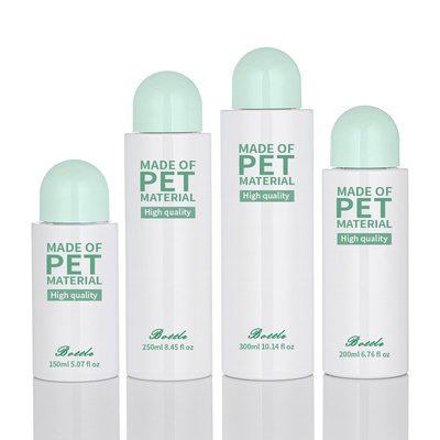 OEM Lotion Plastik Screw Cap Botol PET 150ml 300ml Paket Liburan Kosmetik