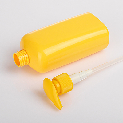 Harga Terbaik Kemasan Shampo Kosmetik Kuning Disesuaikan Botol Biodegradable