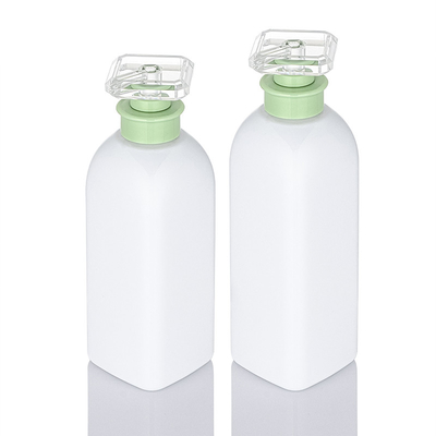 Isi Ulang Kustom 300ml 500ml 700ml Green Hair Extension Plastik Body Wash Lotion Shower Gel Botol
