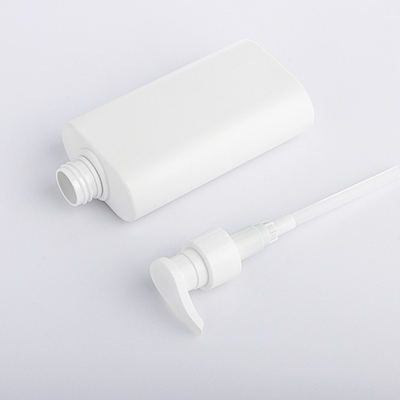 Matte White 200ml dicetak lotion kemasan body wash pump lotion sampo bayi dan botol kondisioner