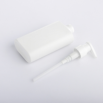 Matte White 200ml dicetak lotion kemasan body wash pump lotion sampo bayi dan botol kondisioner