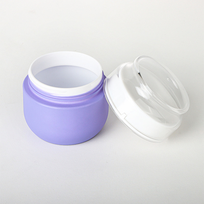 Violet 4 Oz PET Matte Plastic Serum Lotion Botol Semprot Kabut Halus 2 Oz Krim Wajah Set Jar Kosmetik