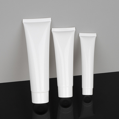 50ml 100ml 200ml PET Kosong Plastik Buram Squeeze Kosmetik Krim Tangan Lotion Pembersih Tabung Kemasan Uji