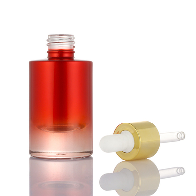 Harga pabrik quaity tinggi ombre red mini minyak kosmetik parfum botol penetes cair
