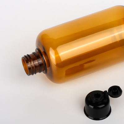 Desain Disesuaikan Soft Touch Flip Cap Kemasan Botol Body Lotion Shampoo