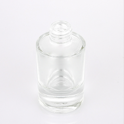 Layanan OEM / OEM transparan matte 30ml botol penetes rambut minyak esensial cair