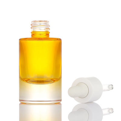 Kualitas Tinggi 30ml Fancy Essential Oil Square Botol Penetes Plastik Untuk Kosmetik