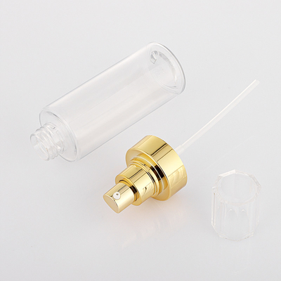 Parfum kosmetik berkualitas tinggi botol pompa lotion plastik bening 100ml 120ml 150ml