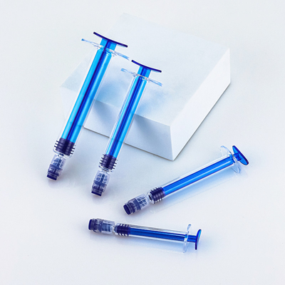 Biru Kosong Krim Mata Kemasan Kosmetik Tabung Syringe Gaya Tabung Injeksi Perawatan Kulit