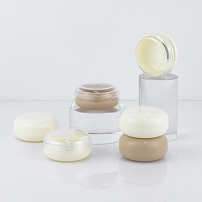 25g Wadah Kemasan Kosmetik Plastik Jar Krim Tabir Surya Kosong