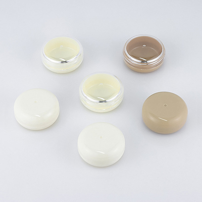 25g Wadah Kemasan Kosmetik Plastik Jar Krim Tabir Surya Kosong