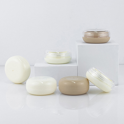 25g Wadah Kemasan Kosmetik Plastik Jar Krim Tabir Surya Kosong