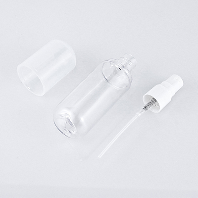 PETG Botol Semprot Rambut Plastik Kosong Bening Untuk Losion Perawatan Kulit