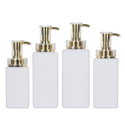 800ml Botol Pompa Lotion Plastik Square Shampoo Rambut Dan Kondisioner