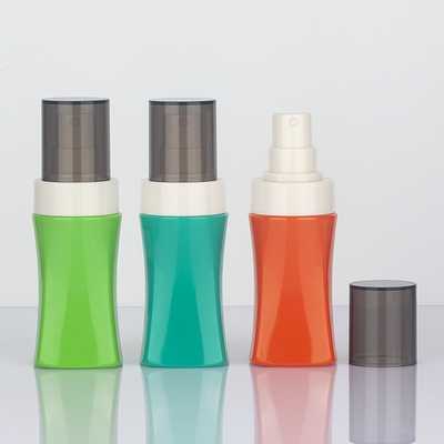 Botol Semprot Pet Plastik Kosong 80ml yang Dapat Ditarik Dengan Penyemprot Kabut Halus