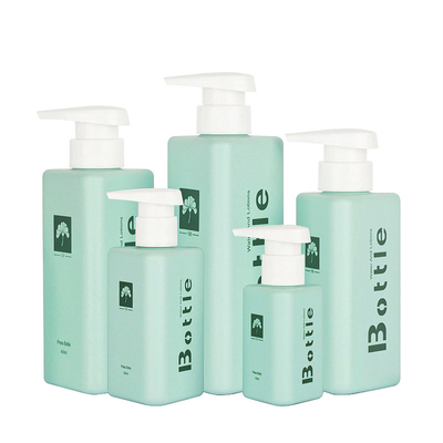 Sampo Dispenser Lotion Kosong Warna-warni Botol PETG Dengan Pompa