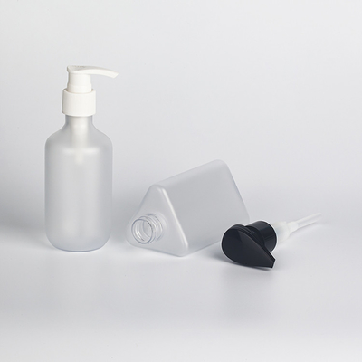 Matte White HDPE Kosmetik Lotion Botol Plastik 30ml 60ml 100ml Kemasan Perawatan Kulit