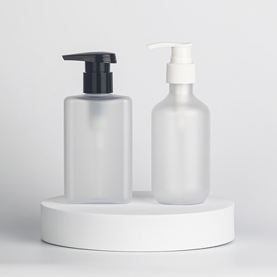 Matte White HDPE Kosmetik Lotion Botol Plastik 30ml 60ml 100ml Kemasan Perawatan Kulit