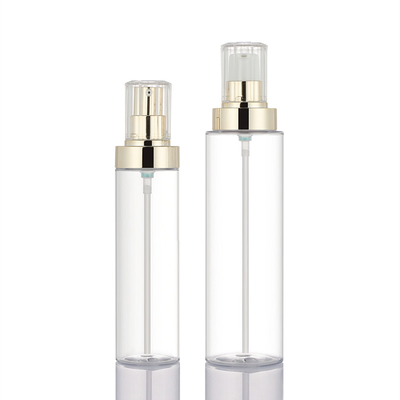 Paket Perawatan Kulit Kosmetik Mewah Transparan Pompa Semprot Wajah Serum Body Lotion 250ml
