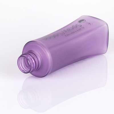 Botol Kemasan Kosmetik Fashion Ungu PET 100g Guci Krim Semprot