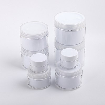 Stoples Dinding Wajah Tangan Rambut Losion Perawatan Kulit Rias Plastik Krim Jar Kosmetik