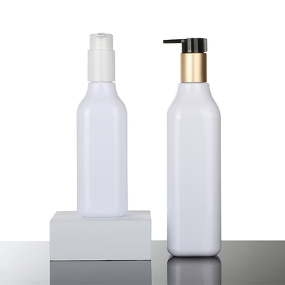 Pompa lotion PET Round baru Botol sampo Gel Mandi dengan botol pompa emas