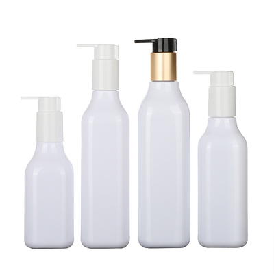 Pompa lotion PET Round baru Botol sampo Gel Mandi dengan botol pompa emas
