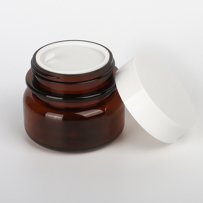 Amber Kosmetik Lotion Kontainer Bepergian Set Krim Botol Semprot Plastik