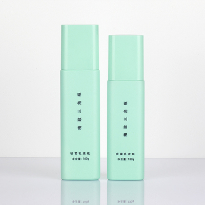 Botol Semprot Kosmetik Segitiga Unik Matte Green Frosted Surface 50 Ml