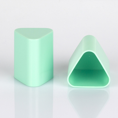 Botol Semprot Kosmetik Segitiga Unik Matte Green Frosted Surface 50 Ml