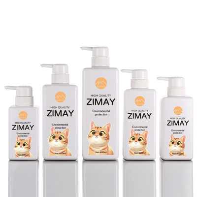 Biodegradable Clear 32 Oz Spray Bottle Bahan PET Persegi untuk Shampoo