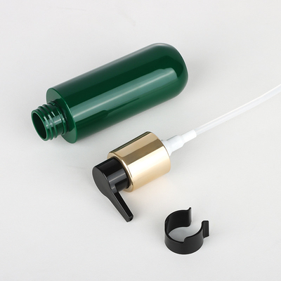 Luxury 16oz Green Round Kylie Skin Clear Body Hibiki Empty Botol Sampo Dan Kondisioner 500ml Dengan Pompa Emas