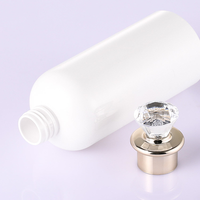 Kualitas Tinggi PET Bulat Putih Unilever Kosong Pengap Kemasan Kosmetik Botol Shampoo Lotion Plastik Dengan Tutup Berlian