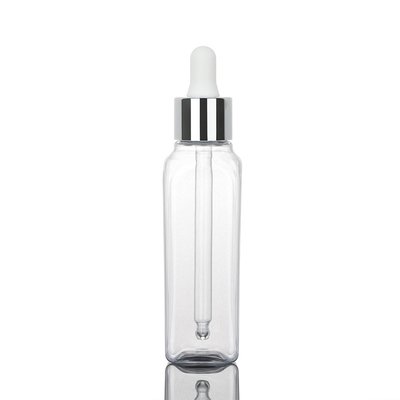2 oz Botol Penetes Kosmetik Bahan PET lebar 30mm untuk produk perawatan kulit