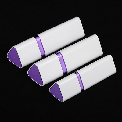 Kemasan Kosmetik Hot Stamping Set Serum Violet Segitiga
