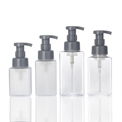 Botol Busa Kosmetik Buram Bentuk Persegi Hot Stamping ODM Tersedia