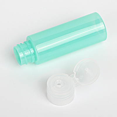 Botol Semprot Kosmetik Food Grade Warna Hijau 50ml Plastik Dengan Flip Cap