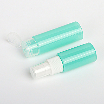 Botol Semprot Kosmetik Food Grade Warna Hijau 50ml Plastik Dengan Flip Cap