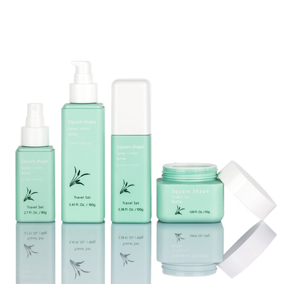 Set Botol Kosmetik Mewah Buram 100ml 120ml 160ml OEM Dapat Diterima